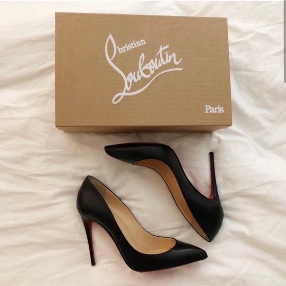 Christian Louboutin Pigalle Follies 100 Leather Pumps size 8.5 - Picture 7 of 7